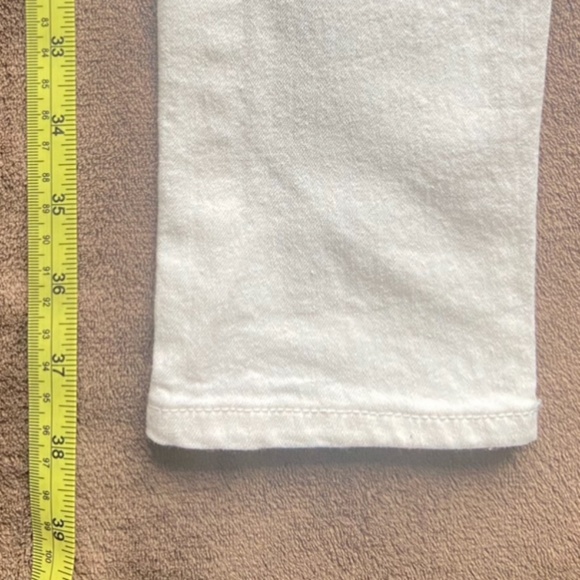 H&M White Stretch Skinny High Waist Ankle Jeans - Picture 3 of 5